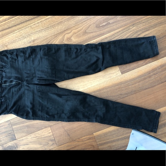 Zara extra high rise super stretch black skinny Jean - Picture 5 of 8